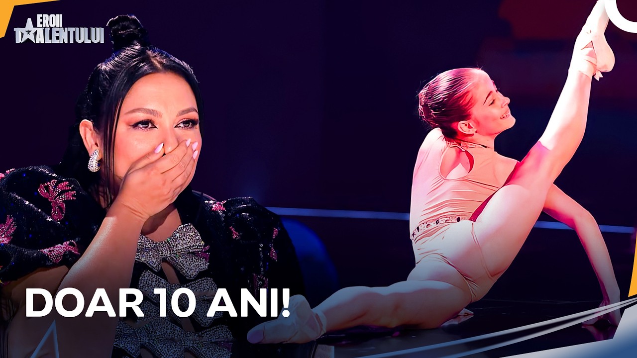 Gabriela Dincă, Viitoarea Nadia Comăneci? Momentul Istoric! | Romanii au Talent