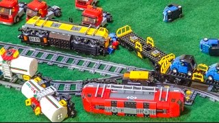 Lego® Train CRASH Compilation!