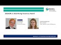 The 2023 Prevent Blindness Rising Visionary Award