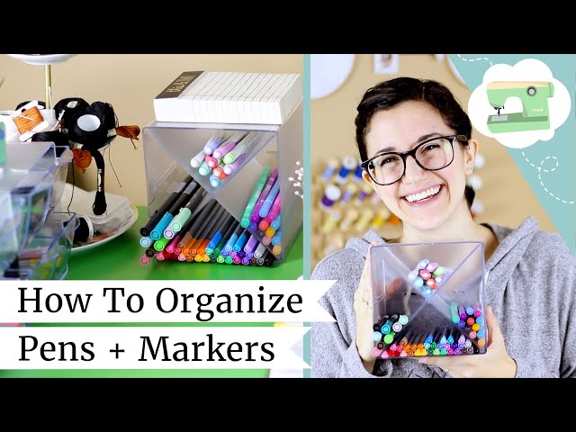 How to organize markers - Running A Household