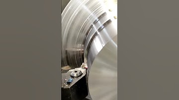 making nice chips on Cazeneuve lathe