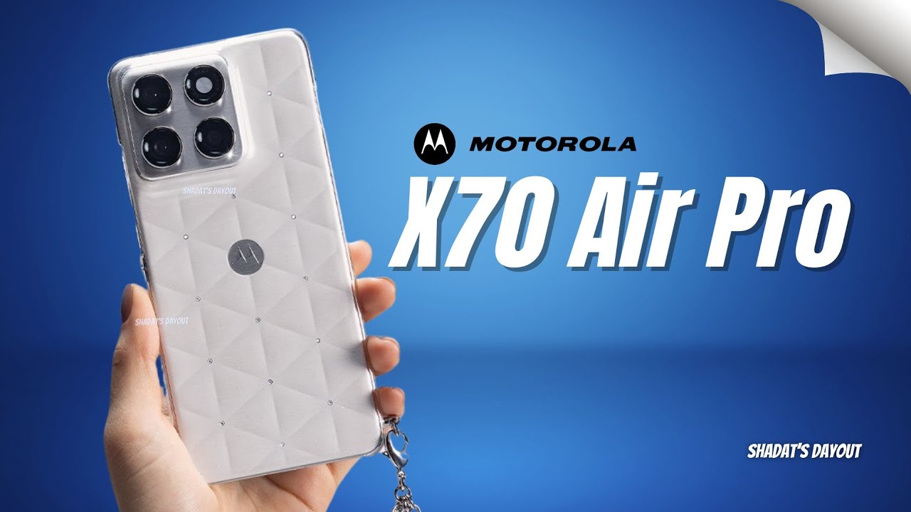 Moto X70 Air Pro First Teaser - IT's finally HERE - YouTube