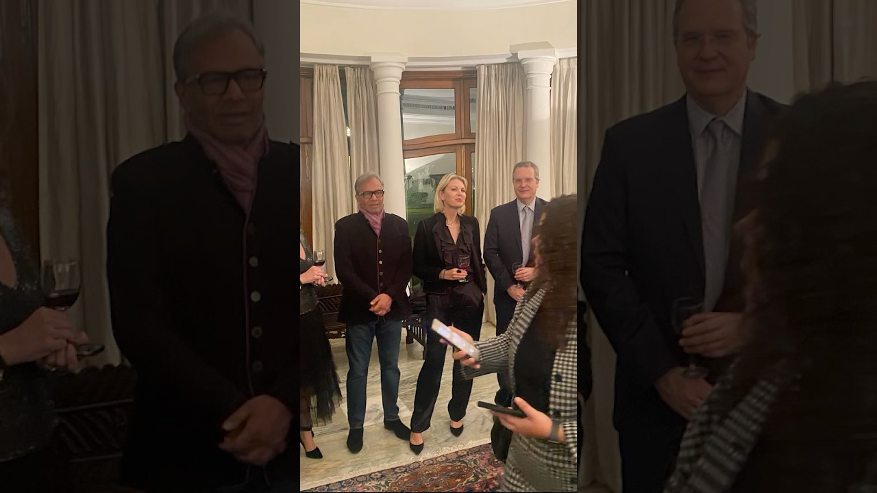 Brazil wines soiree at Embassy of Brazil in India