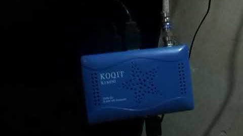 Koqit k1 mini azul no responde a control remoto