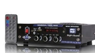 UNBOXING NEW NIGHT GUARD MP3 PLAYER 😍😊😉