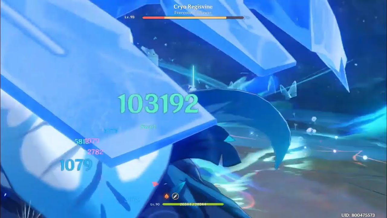 Jean C1 Lvl 90 Showcase - Damage Per Thumbnail || Genshin Impact