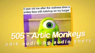 505 - Arctic Monkeys Requested Edit Audio Fw.