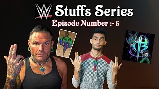 WWE Stuffs Series Ep. No.:- 5 How To Make Jeff Hardy Necklace By Using Waste Materials/At Home