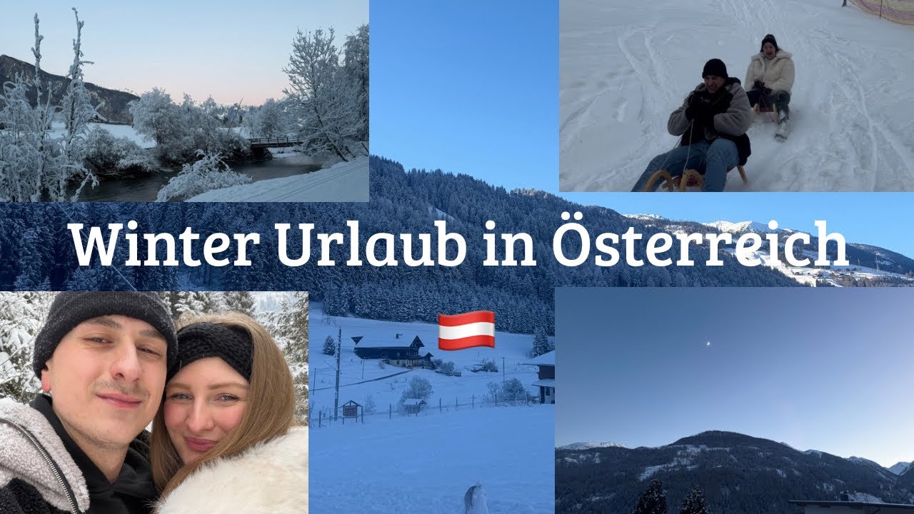 WINTERURLAUB in ÖSTERREICH im SCHNEE ❄️🎅