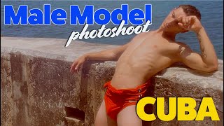 Male Model Photoshoot With Muscle Boy Physique Fitness Model Rydel In Cuba