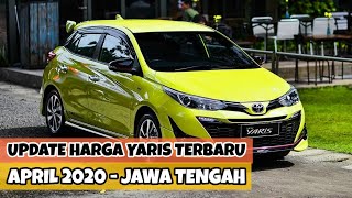 Daftar Harga Toyota New Yaris Terbaru di Bulan April 2020 Wilayah Jawa Tengah