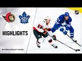 Senators @ Maple Leafs 2/18/21 | NHL Highlights