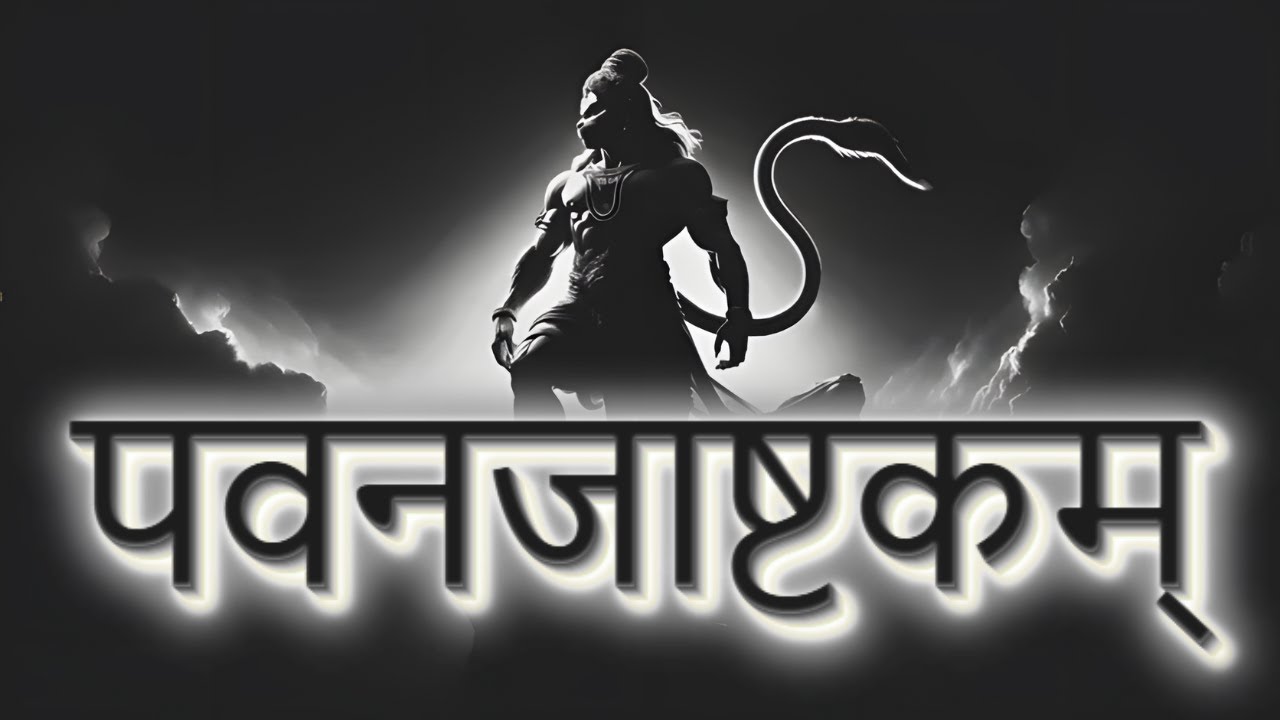 पवनजाष्टकम् | Pavanaj Ashtakam | Powerful Hanuman Stotra | Devotional Sanskrit Chant for Strength