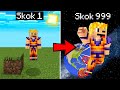 MINECRAFT ale ZA KAŻDYM SKOKIEM SKACZE CORAZ WYŻEJ! (aż do kosmosu)