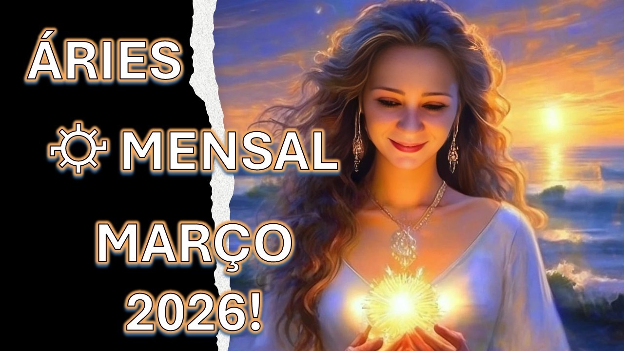 ♈ÁRIES🔮 MENSAL MARÇO DE 2026!