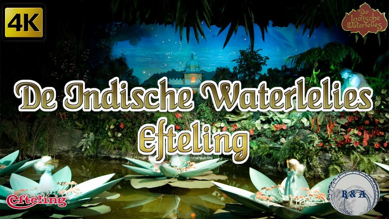 De Indische Waterlelies Sprookjesbos Efteling 4K - YouTube