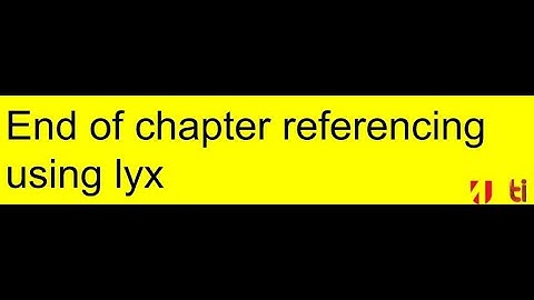 End of chapter referencing using Lyx