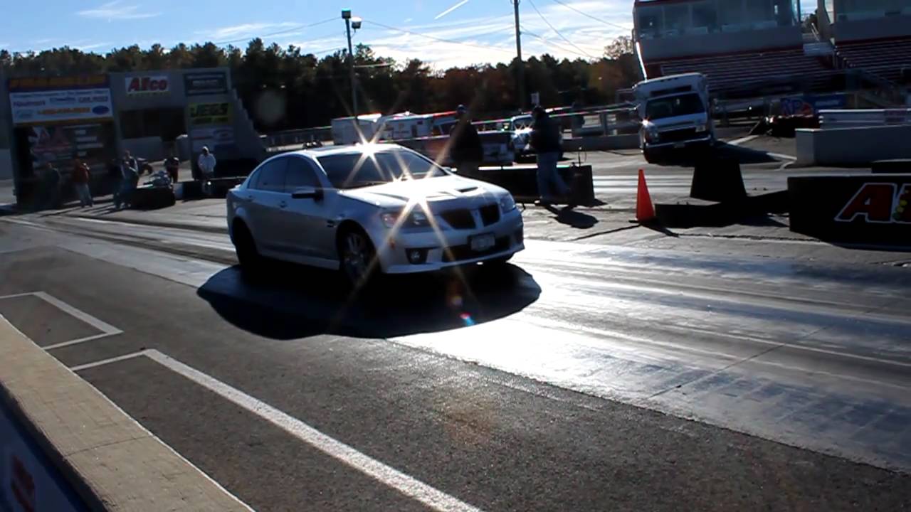 top gun Pontiac G8 GXP 12.50@111mph
