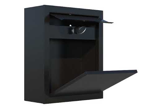 Mailbox / Briefkasten Bravios, Animation, 3D Ansicht