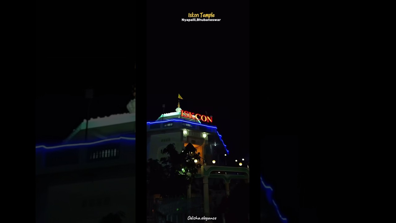 ISKCON 🛕 temple Bhubaneswar   