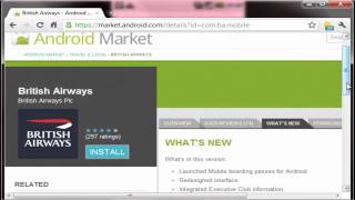 How to install app on your Android Mobile from Android Market Webstore
