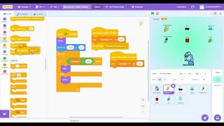 Microscopic project on scratch   Made with Clipchamp #scratch #code #scratchcode #easy