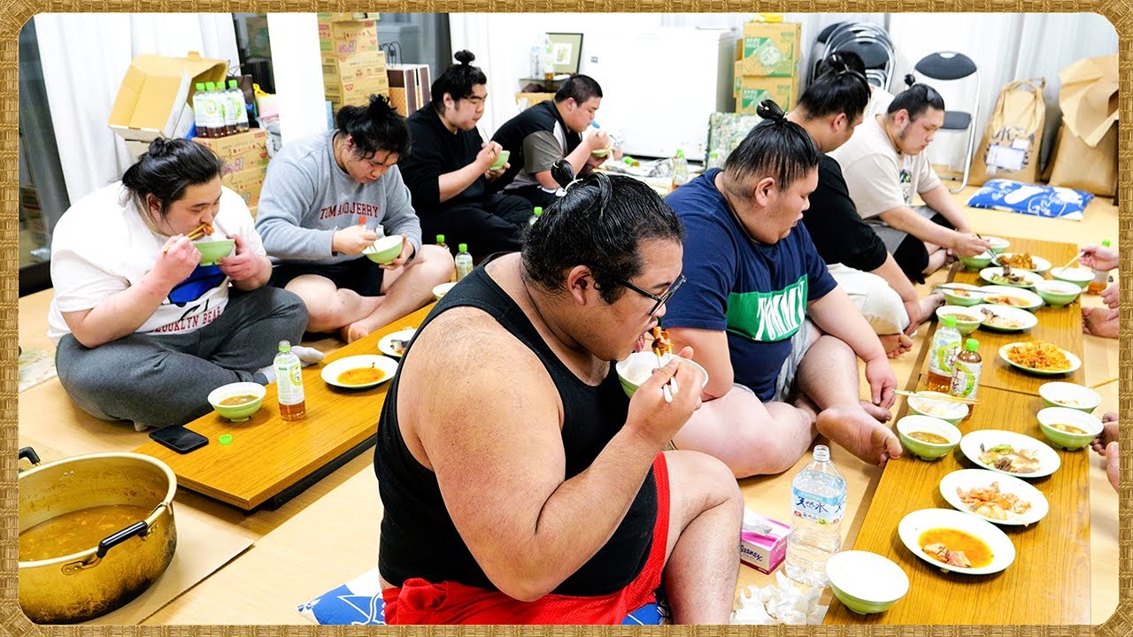 【相撲飯】ブリ照り・鮭の塩焼き・焼肉・トマトソースパスタ・煮物 ／ 厚雅の中剃り ／ 🍚『ちゃんこ番：颯雅・相馬・駿太』