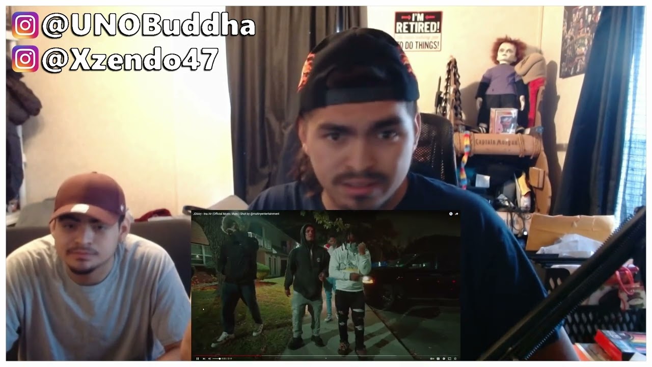 JDizzy - Ina Air | Shot by @mutinyentertainment | REACTION VIDEO! 
