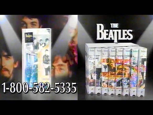 1997 The Beatles Anthology Video Collection Commercial | VHS With