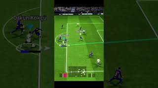 Mbappé’s Crazy Header!😱🔥 #efootball #pes shorts vedio..