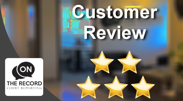 On The Record Court Reporting Whitby
Superb
Five Star Review by Todd J.