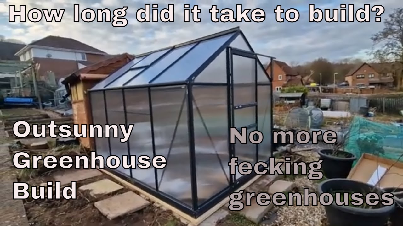 Outsunny Greenhouse Build – Watch Us Assemble It Step by Step! - YouTube