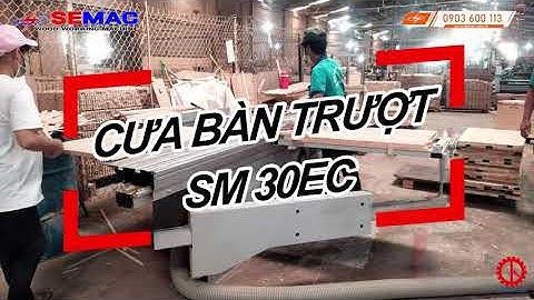 Máy cưa bàn trượt giá rẻ | Cưa bàn trượt khổ 3m2 | Quốc Duy