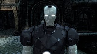 TES V Skyrim:Мод на костюм Железного человека + небольшое дополнение TES V Skyrim:Мод на костюм Железного человека + небольшое дополнение
