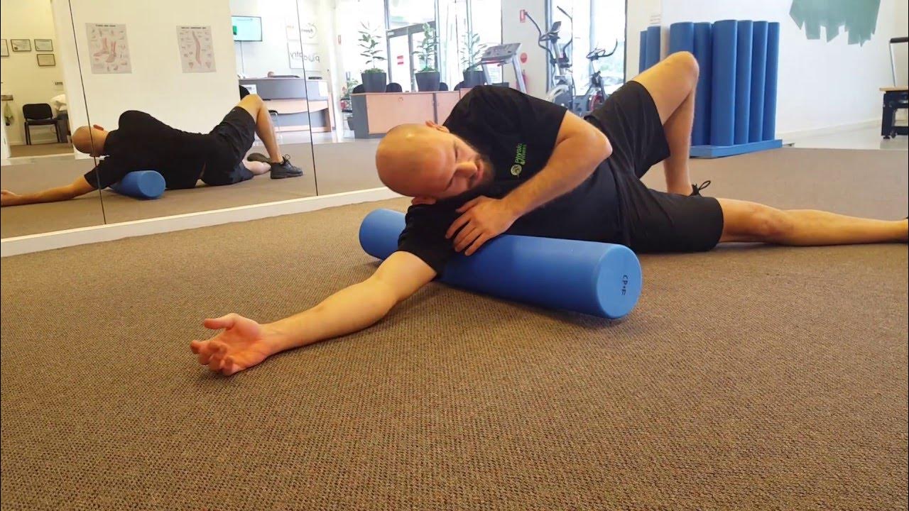 Foam Roller Scapula Release YouTube