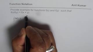 Function Notation Example for Sum of Function and Product of Variable