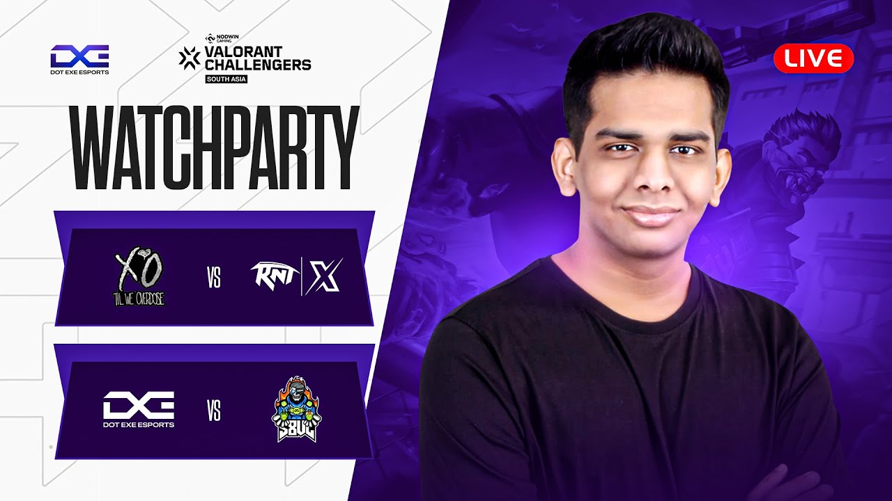 [WatchParty] DXE VS S8UL | RNTX VS XO | Split 2 - Day 2 || OMEN VCSA ...
