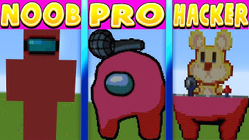 Minecraft Pixel Battle: NOOB vs PRO vs HACKER FNF tomongus