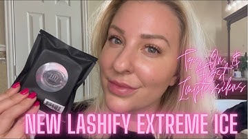 NEW LASHIFY EXTREME ICE LASHES | TRY ON & REVIEW