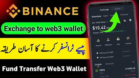 Binance Exchange To Web3 Wallet | binance exchange vs web3 wallet | binance wallet tutorial