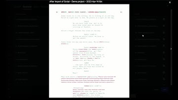 Yamdu Tutorial: How to Import a New Script Version