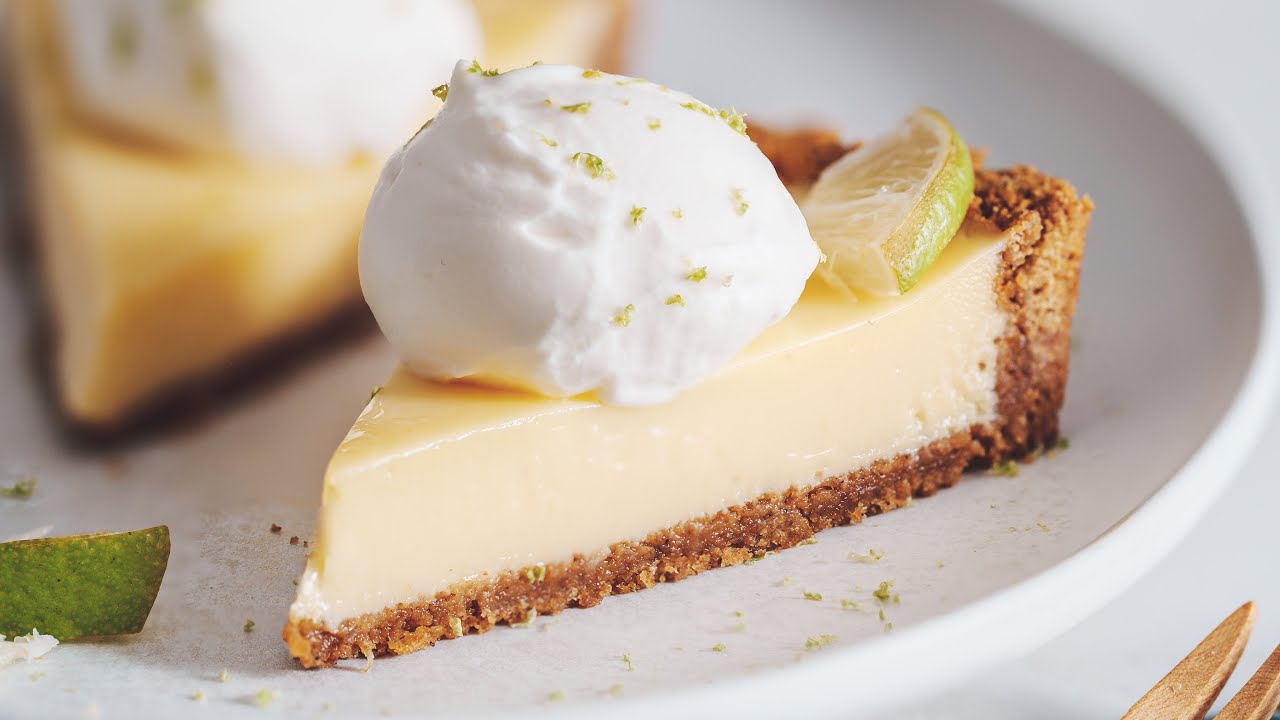 檸檬🍋+煉乳奇蹟食譜，原來美式檸檬派這麼簡單，拌一拌就好: Key Lime Pie