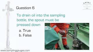 UKSGL Qualifying Technical Quiz for the Mk7 Sampler System