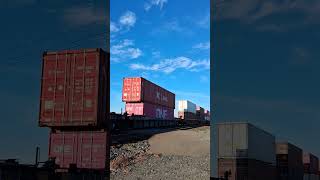 CSX 7026 hauling Intermodals #railfanning #train #railroad #csx CSX 7026 hauling Intermodals #railfanning #train #railroad #csx