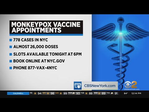 New round of monkeypox vaccine appointments in NYC