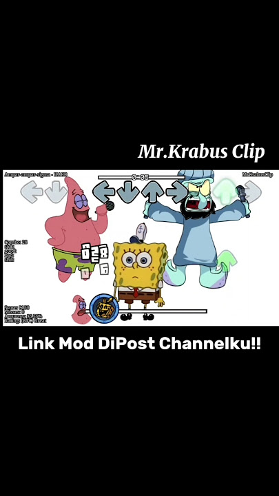 Ampar-Ampar Sigma Versi Trio Laut Tapi FNF | #shorts #fnfmod #spongebob