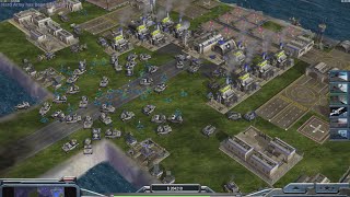 USA Air Force  Command & Conquer Generals Zero Hour  1 vs 5 HARD Gameplay