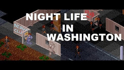 Lets Play X-COM UFO Defense - Part 43 NIGHT LIFE In Washington!