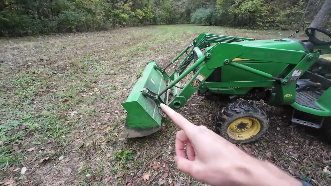 How To Use a JD Quick-attach loader