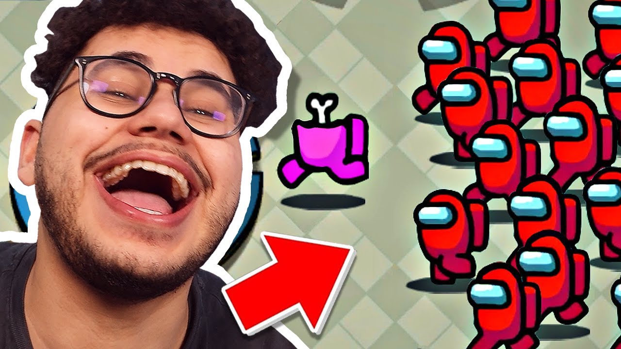 1 HACKER vs 99 IMPOSTER in AMONG US